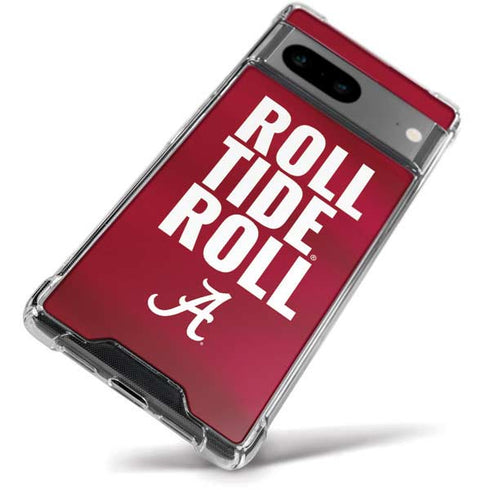 University of Alabama Roll Tide Roll Google Pixel 8a Clear Case
